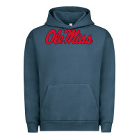 Pigment Midnight Navy ole miss Urban Hoodie - FloraArt