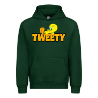 Forest Green tweety Urban Hoodie - FloraArt