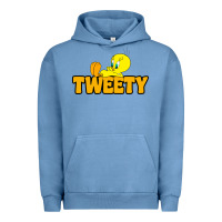 Pigment Pebble Blue tweety Urban Hoodie - FloraArt