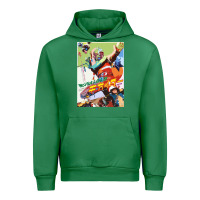 Emerald KIKAIDA POSTER Urban Hoodie - FloraArt