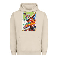 Pigment French Oak KIKAIDA POSTER Urban Hoodie - FloraArt