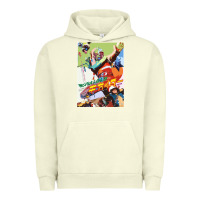 Pigment Pistachio KIKAIDA POSTER Urban Hoodie - FloraArt