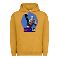 Pigment Peanut Butter KAMEN RIDER V3 PUNCH Urban Hoodie - FloraArt