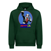 Forest Green KAMEN RIDER V3 PUNCH Urban Hoodie - FloraArt
