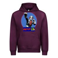 Mauve Wine KAMEN RIDER V3 PUNCH Urban Hoodie - FloraArt