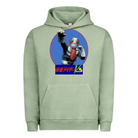 Pigment Oil Green KAMEN RIDER V3 PUNCH Urban Hoodie - FloraArt