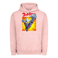 Pigment Salmon ultraman exclusive yellow Urban Hoodie - FloraArt