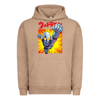 Pigment Burro ultraman exclusive yellow Urban Hoodie - FloraArt