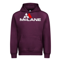 Mauve Wine cool mclane design Urban Hoodie - FloraArt
