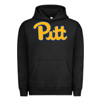 Pigment Black Pitt Panthers Urban Hoodie - FloraArt