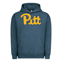 Pigment Midnight Navy Pitt Panthers Urban Hoodie - FloraArt