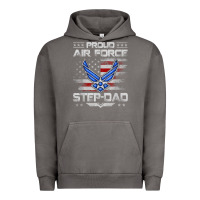Pigment Tornado proud air force step dad veteran vintage flag veterans day t shirt Urban Hoodie - FloraArt