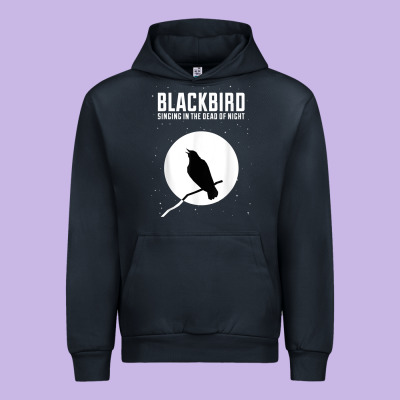 Blackbird Singing In The Dead Of Night T Shirt Urban Hoodie Designed By Floraart