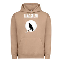 Pigment Burro blackbird singing in the dead of night t shirt Urban Hoodie - FloraArt