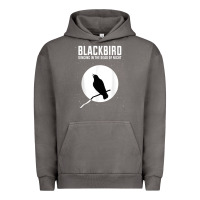 Pigment Tornado blackbird singing in the dead of night t shirt Urban Hoodie - FloraArt