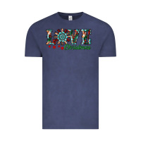 Vintage Denim christmas love windmill Vintage Tee - RanaPortraitStore