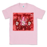 Bubblegum Pink Hey there Cupids with gnomies tumbler Classic Tee - HowdyJamesFarm