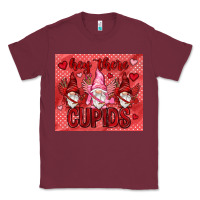 Burgundy Hey there Cupids with gnomies tumbler Classic Tee - HowdyJamesFarm