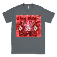 Charcoal Heather Hey there Cupids with gnomies tumbler Classic Tee - HowdyJamesFarm
