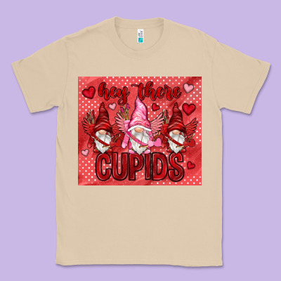 Hey There Cupids With Gnomies Tumbler Classic Tee Designed By Howdyjamesfarm