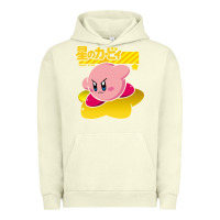 Pigment Pistachio kirby men's pink Urban Hoodie - FloraArt