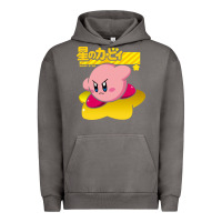 Pigment Tornado kirby men's pink Urban Hoodie - FloraArt
