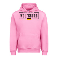 Fuchsia Pink wolfsburg deutschland germany german flag Urban Hoodie - FloraArt