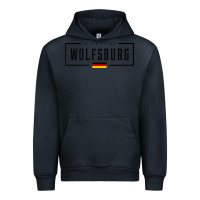 Navy wolfsburg deutschland germany german flag Urban Hoodie - FloraArt