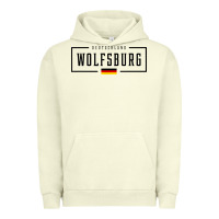 Pigment Pistachio wolfsburg deutschland germany german flag Urban Hoodie - FloraArt