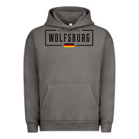 Pigment Tornado wolfsburg deutschland germany german flag Urban Hoodie - FloraArt
