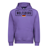 Tulip wolfsburg deutschland germany german flag Urban Hoodie - FloraArt