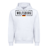 White wolfsburg deutschland germany german flag Urban Hoodie - FloraArt