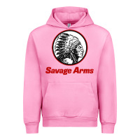 Fuchsia Pink Savage Arms Urban Hoodie - FloraArt