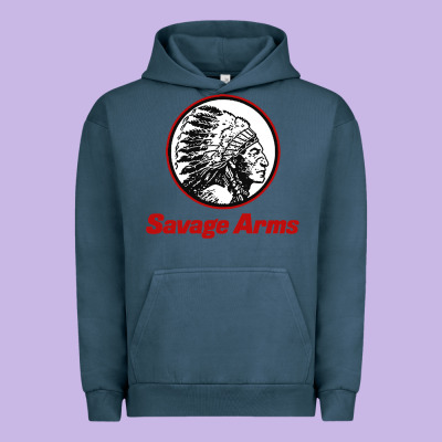 Savage Arms Urban Hoodie Designed By Floraart