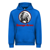 Cobalt Savage Arms Urban Hoodie - FloraArt