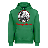 Emerald Savage Arms Urban Hoodie - FloraArt