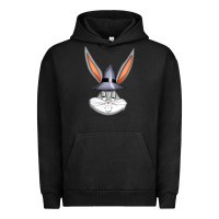 Pigment Black bugs bunny Urban Hoodie - FloraArt