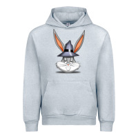Heather Grey bugs bunny Urban Hoodie - FloraArt