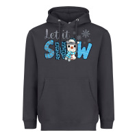 Smoke let it snow snowman coffee Heavyweight Hoodie - JahusDesignShop
