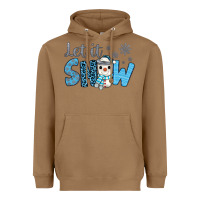 Toasted Coconut let it snow snowman coffee Heavyweight Hoodie - JahusDesignShop