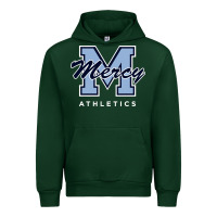 Forest Green mercy high school (burlingame, california) Urban Hoodie - FloraArt