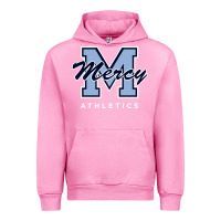 Fuchsia Pink mercy high school (burlingame, california) Urban Hoodie - FloraArt