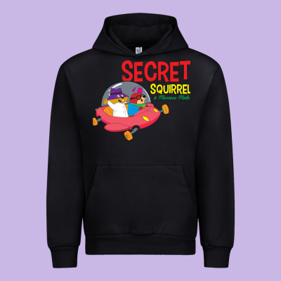 Secret Squirrel  51 Urban Hoodie Designed By Floraart