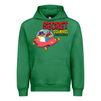 Emerald Secret Squirrel  51 Urban Hoodie - FloraArt