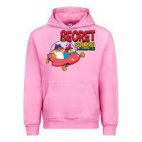 Fuchsia Pink Secret Squirrel  51 Urban Hoodie - FloraArt