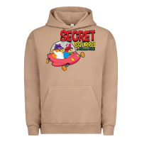 Pigment Burro Secret Squirrel  51 Urban Hoodie - FloraArt