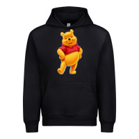 Black pooh Urban Hoodie - FloraArt