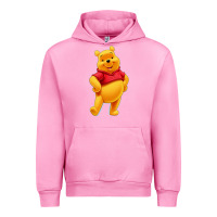 Fuchsia Pink pooh Urban Hoodie - FloraArt