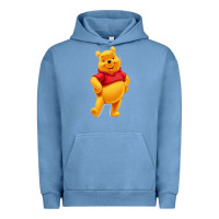 Pigment Pebble Blue pooh Urban Hoodie - FloraArt