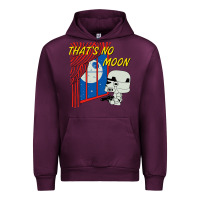 Mauve Wine thats no moon Urban Hoodie - FloraArt